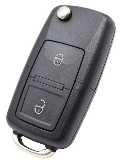 VW 2 Button Replacement Key Shell