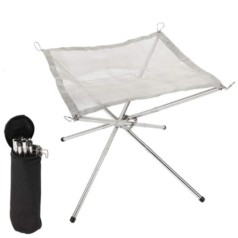 Foldable Portable Fire Pit & Carry Bag