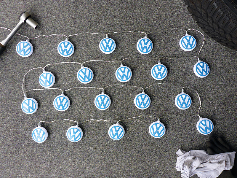 Volkswagen Logo String Fairy Lights