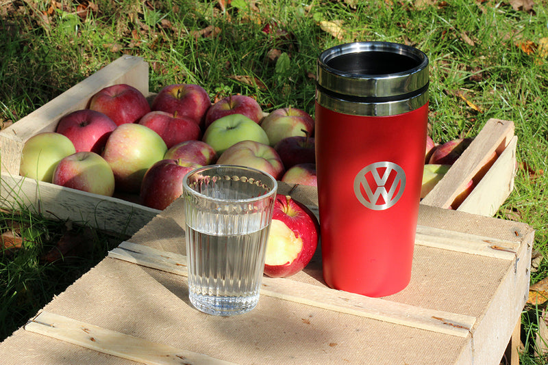 Red Official Licensed VW travel Mug