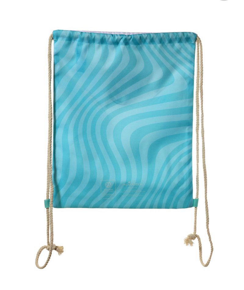 Volkswagen VW T1 Camper Bus Surf Adventure Drawstring Bag