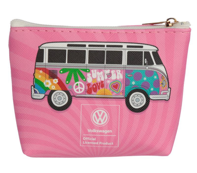 Volkswagen VW T1 Camper Bus Surf Adventure & Summer Love PVC Purse