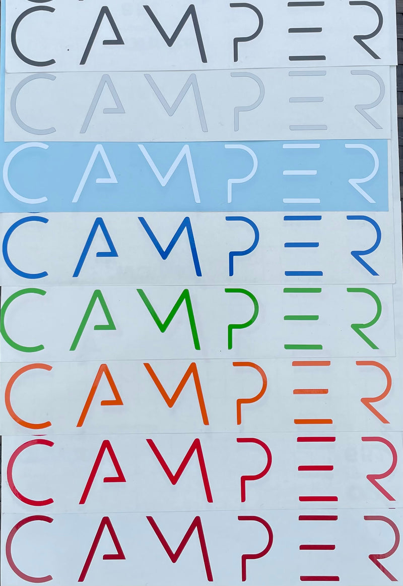 CAMPER Decal