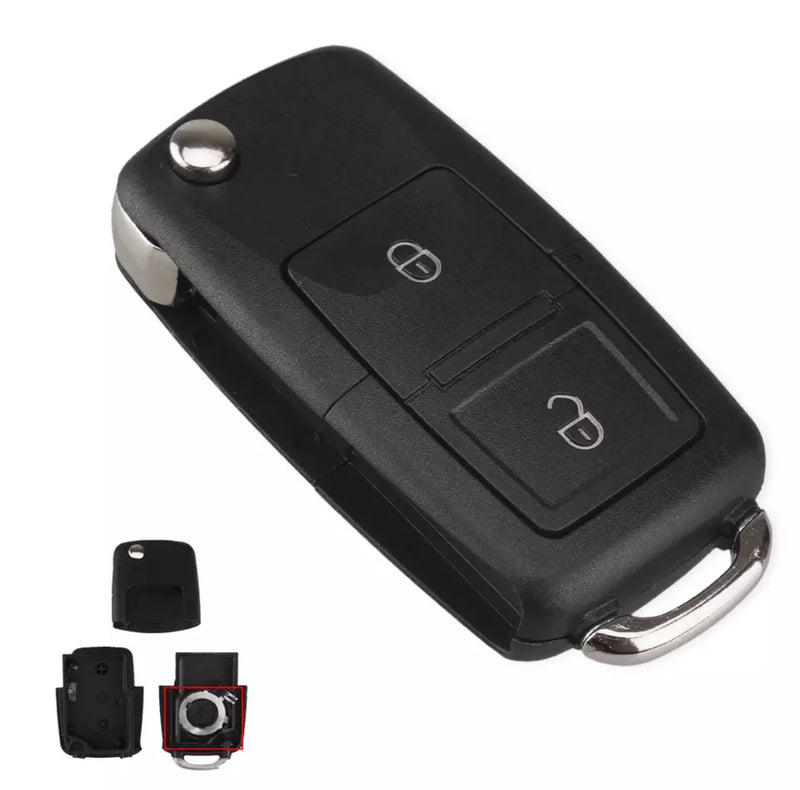 Replacement Key Shell for VW Transporter