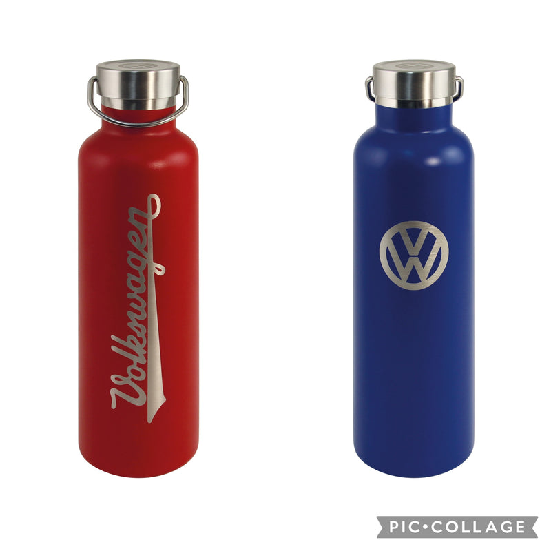 VW Stainless Steel Thermal Drinking Bottle, hot/cold, 735ml