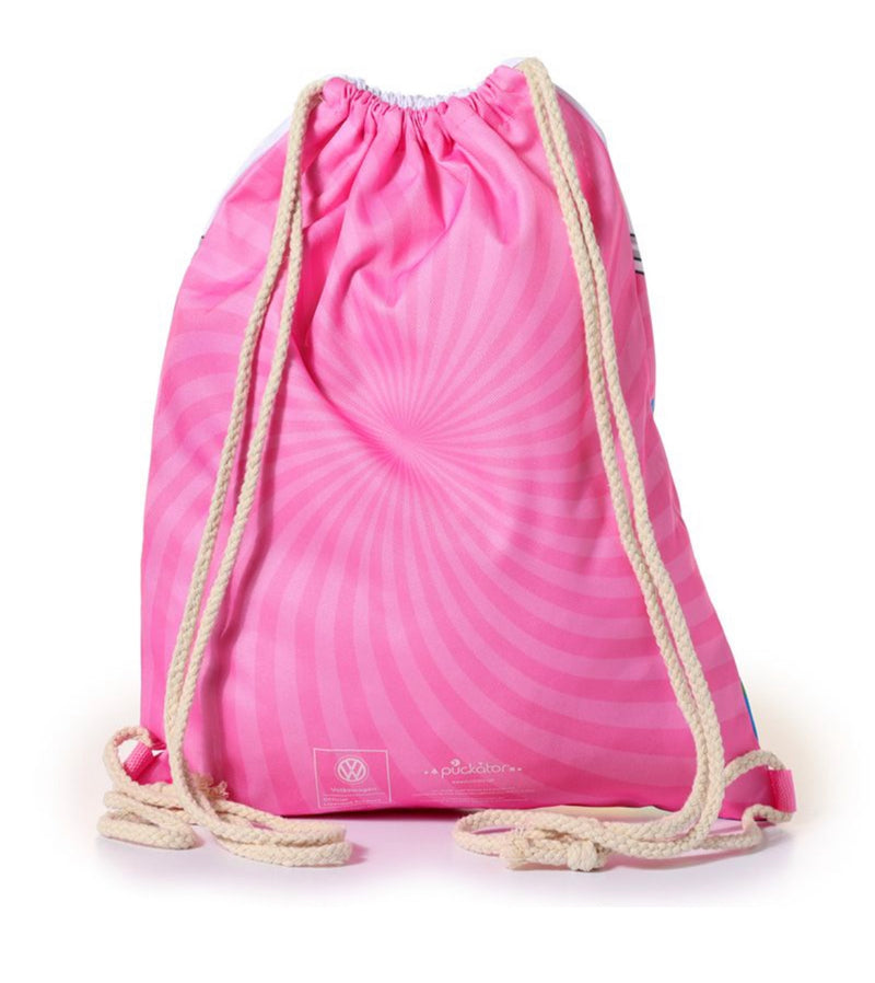Volkswagen VW T1 Camper Bus Surf Adventure Drawstring Bag