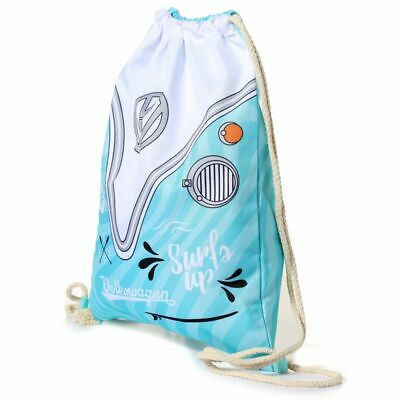 Volkswagen VW T1 Camper Bus Surf Adventure Drawstring Bag