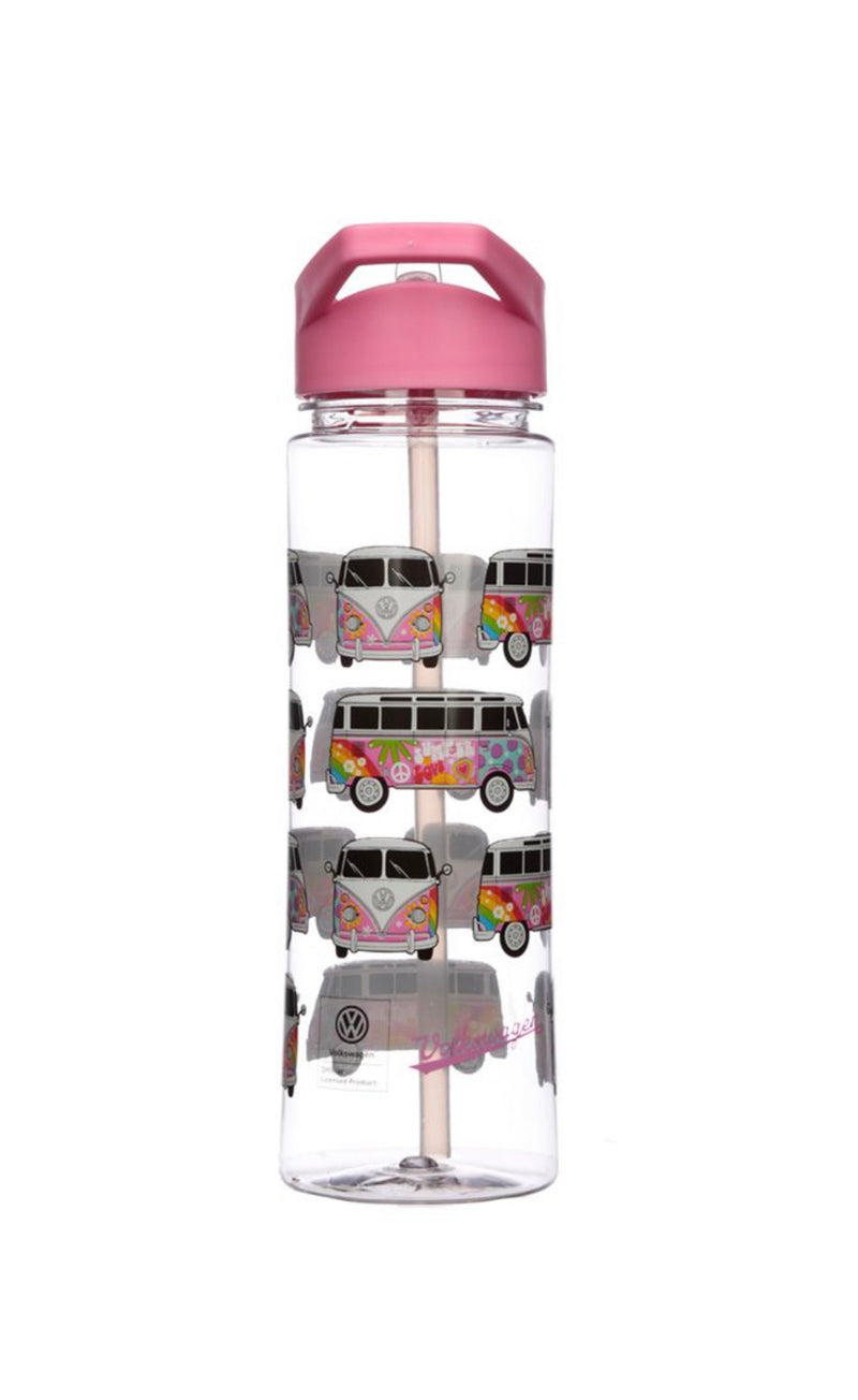 VW T1 Camper Bus Shatterproof 550ml Plastic Water Bottle