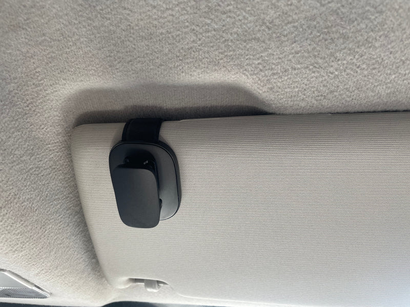 Clip On Sun Visor Glasses Holder