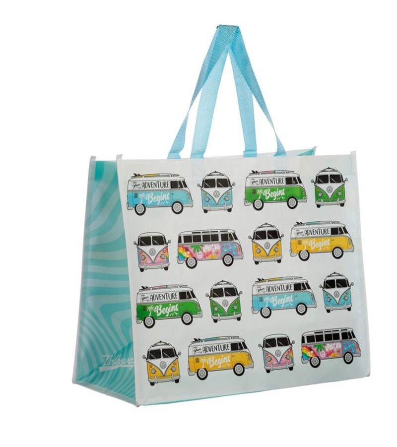 Volkswagen VW T1 Camper Bus Shopping Bag