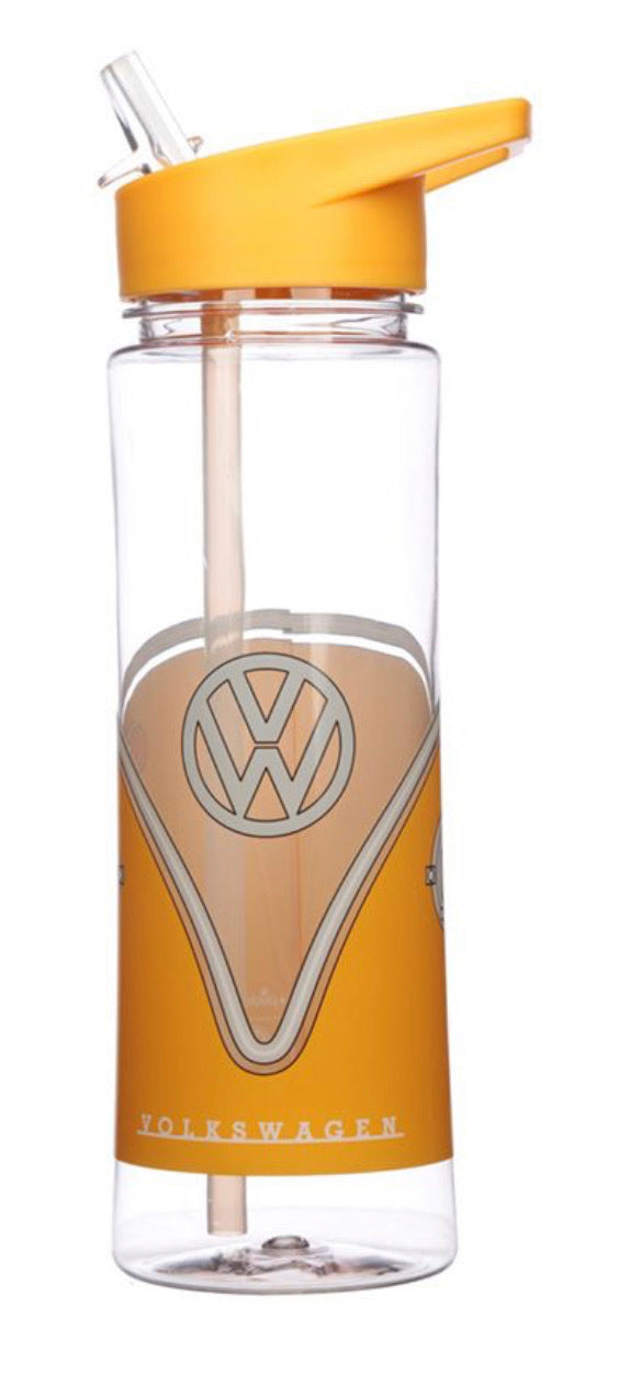 VW T1 Camper Bus Shatterproof 550ml Plastic Water Bottle