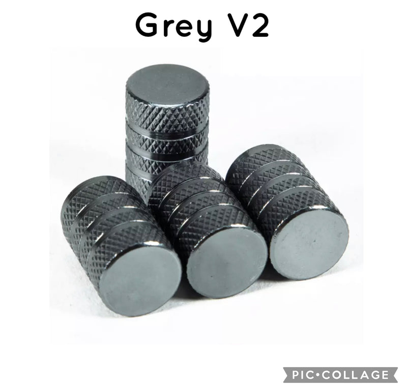 Aluminium Tyre Valve Dust Caps (Set of 4)