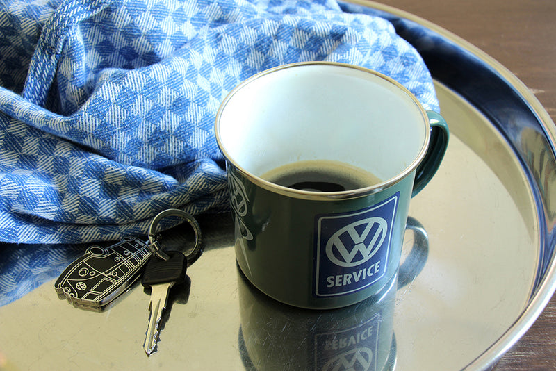 VW Service Enamel Cup/Mug