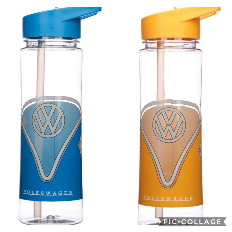 VW T1 Camper Bus Shatterproof 550ml Plastic Water Bottle