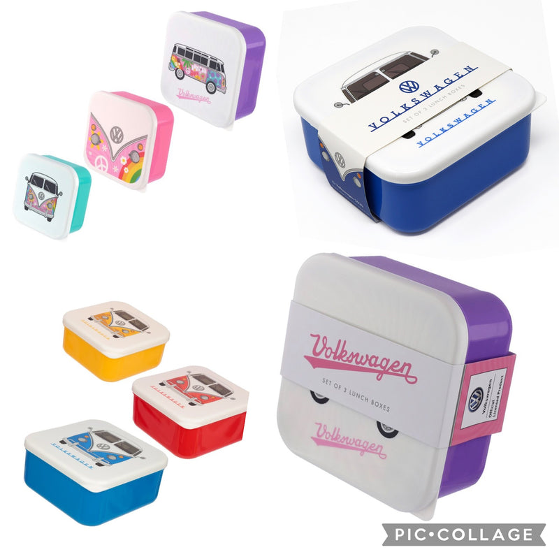 VW Lunch / Storage Box Set (3)
