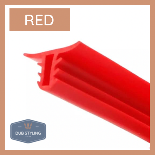 Red Dashboard Sealing Strip
