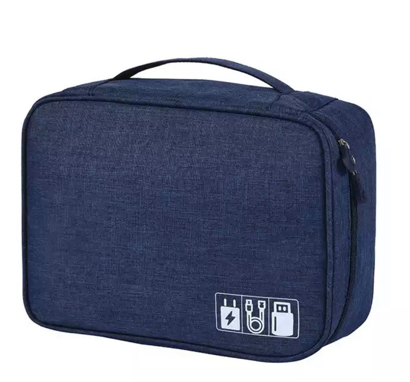 Navy blue storage bag